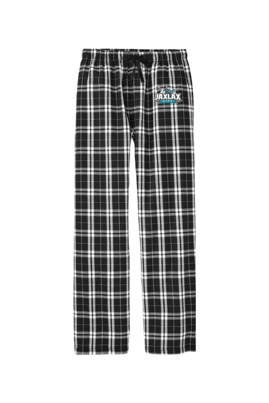 Jax Lax City Adult Men's Flannel Plaid Pants Signature Lacrosse