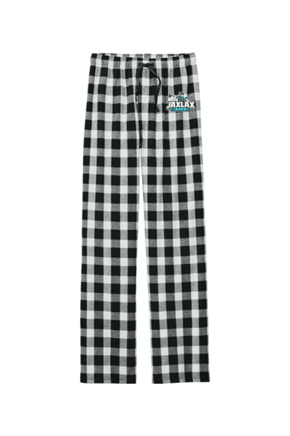 Jax Lax City Adult Men's Flannel Plaid Pants Signature Lacrosse