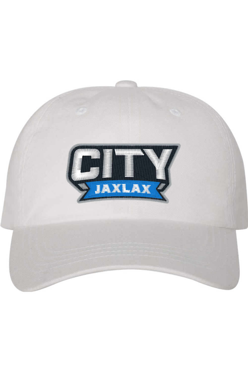 Jax Lax City Embroidered Dad Hat Signature Lacrosse