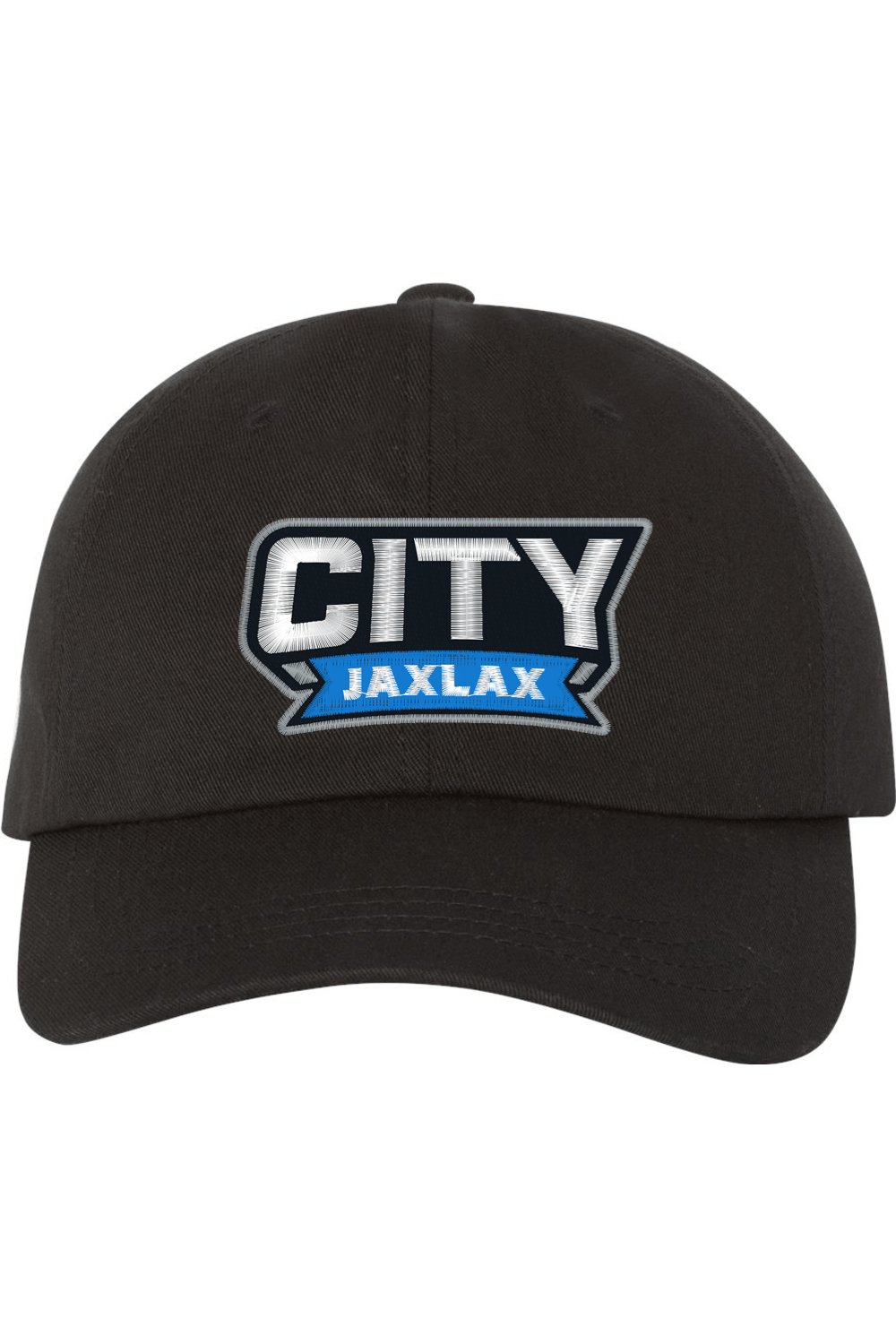Jax Lax City Embroidered Dad Hat Signature Lacrosse