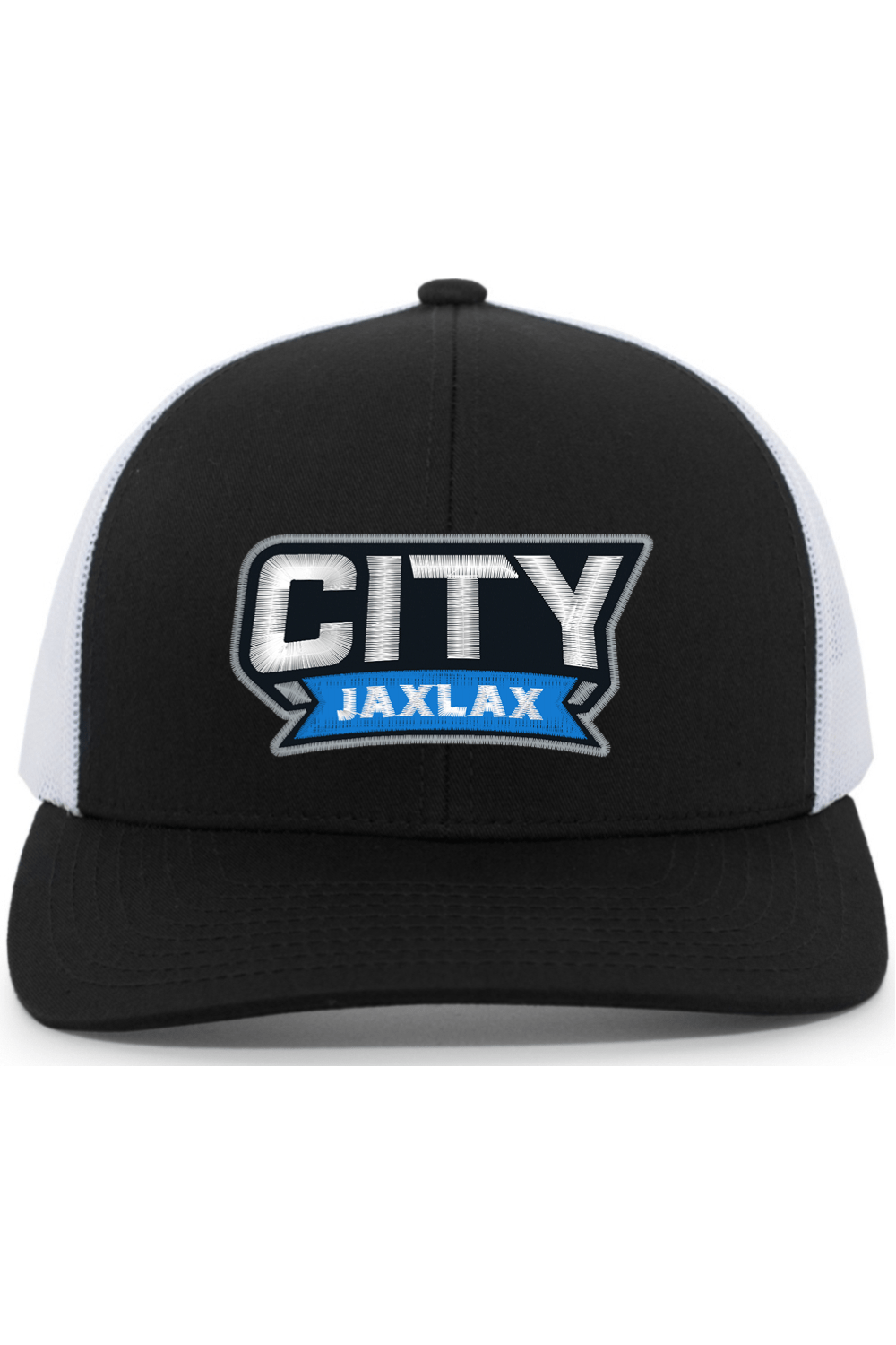 Jax Lax City Embroidered Trucker Hat Signature Lacrosse