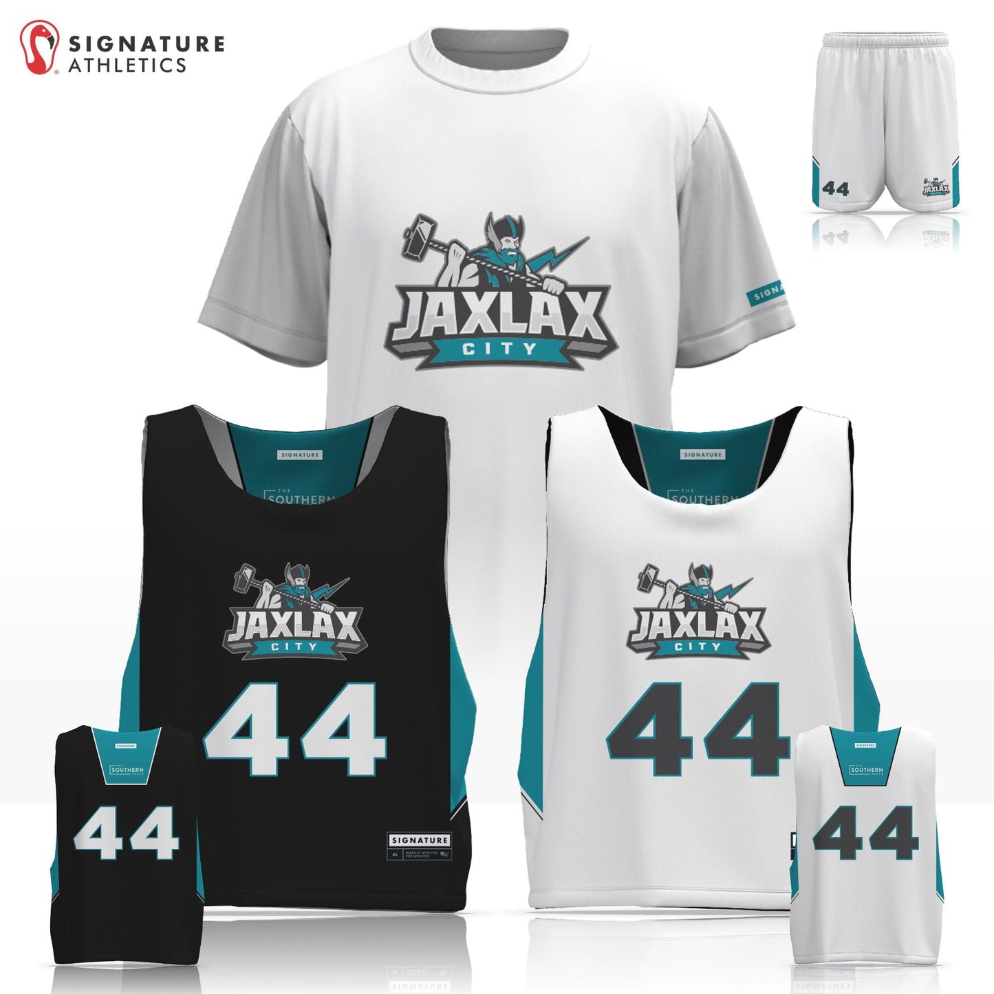 Jax Lax City Men's 3 Piece Player Package: JaxLax City 10U Signature Lacrosse