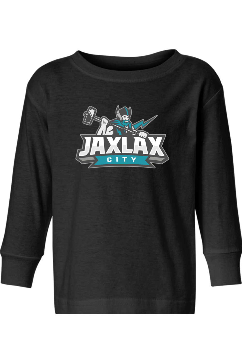Jax Lax City Toddler Long Sleeve T-Shirt Signature Lacrosse