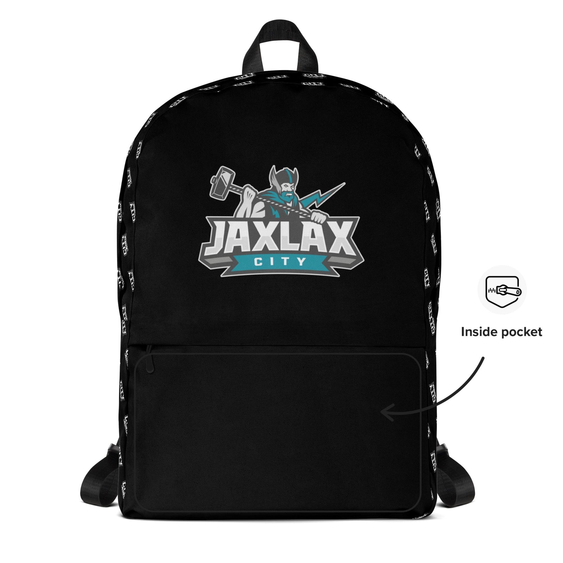 Jax Lax City Travel Backpack Signature Lacrosse