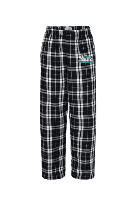Jax Lax City Youth Flannel Pants Signature Lacrosse
