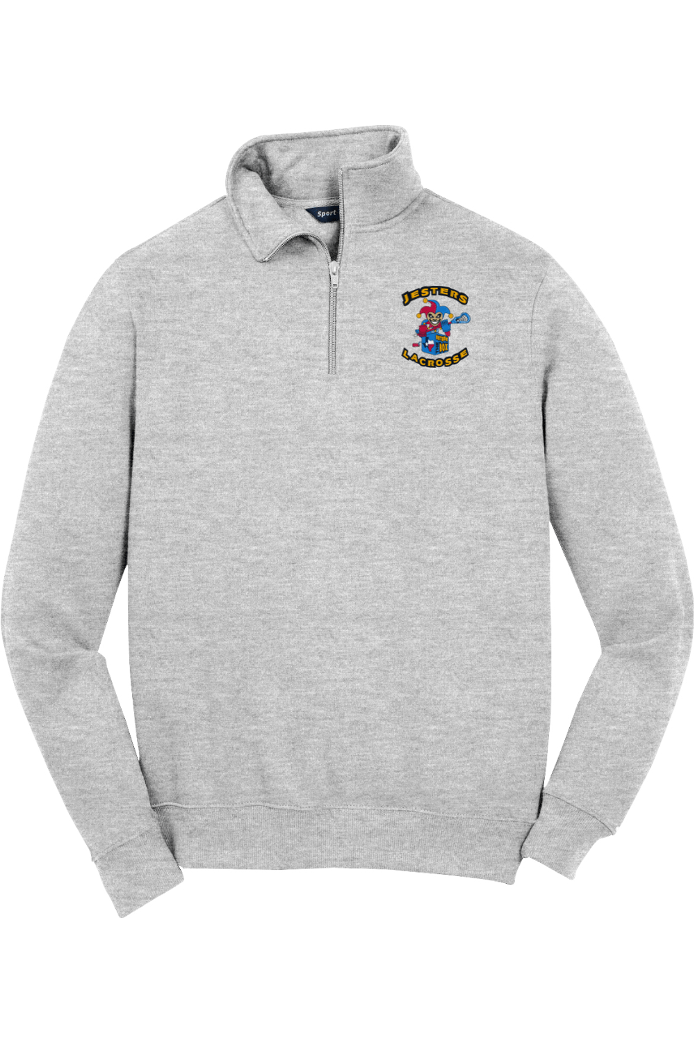 Jesters Lacrosse Adult Embroidered Quarter-Zip Pullover Signature Lacrosse