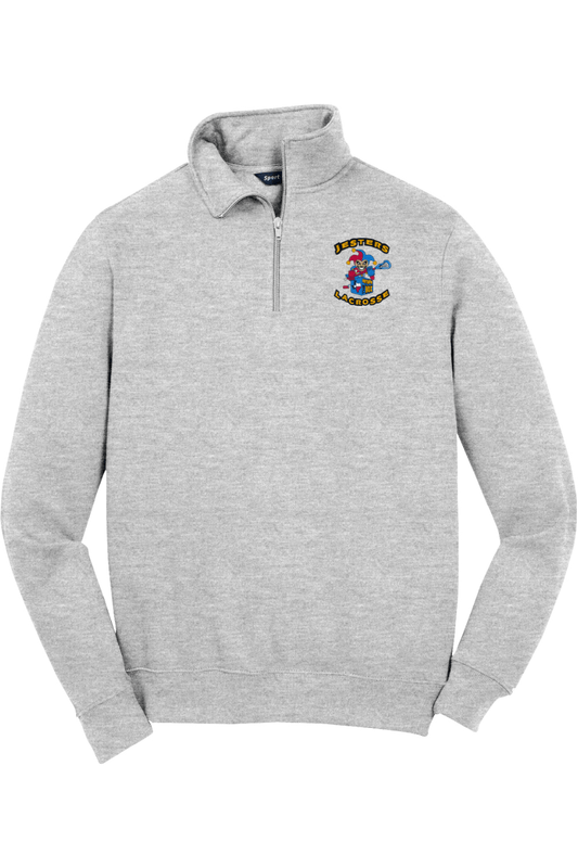 Jesters Lacrosse Adult Embroidered Quarter-Zip Pullover Signature Lacrosse