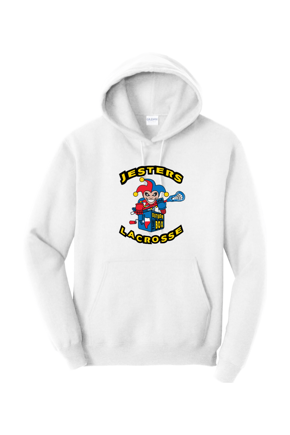 Jesters Lacrosse Adult Heavyweight Hoodie Signature Lacrosse