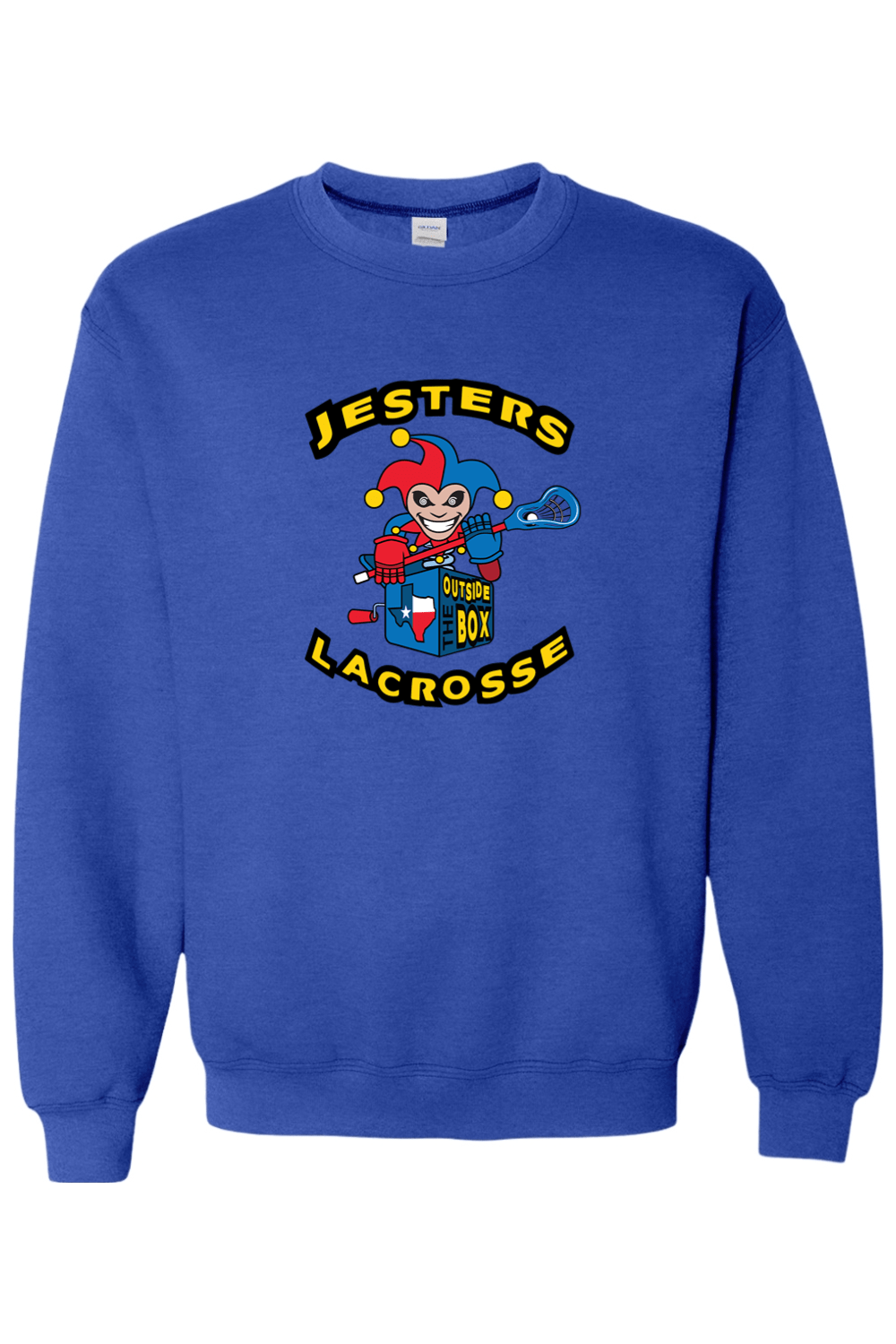 Jesters Lacrosse Adult Heavyweight Sweatshirt Signature Lacrosse