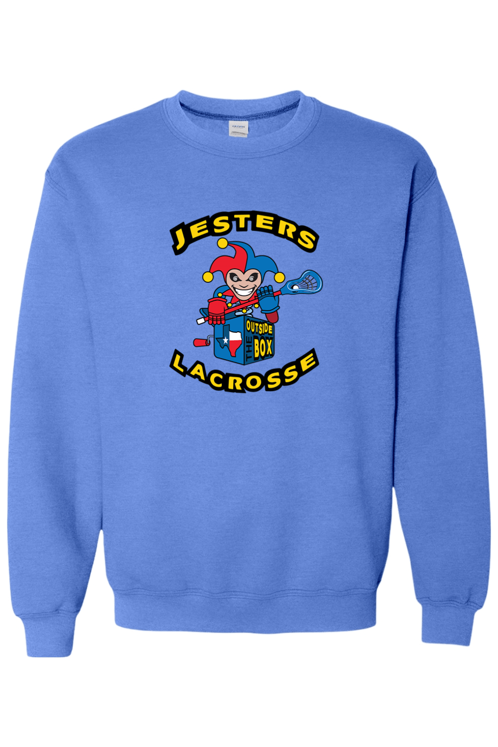 Jesters Lacrosse Adult Heavyweight Sweatshirt Signature Lacrosse
