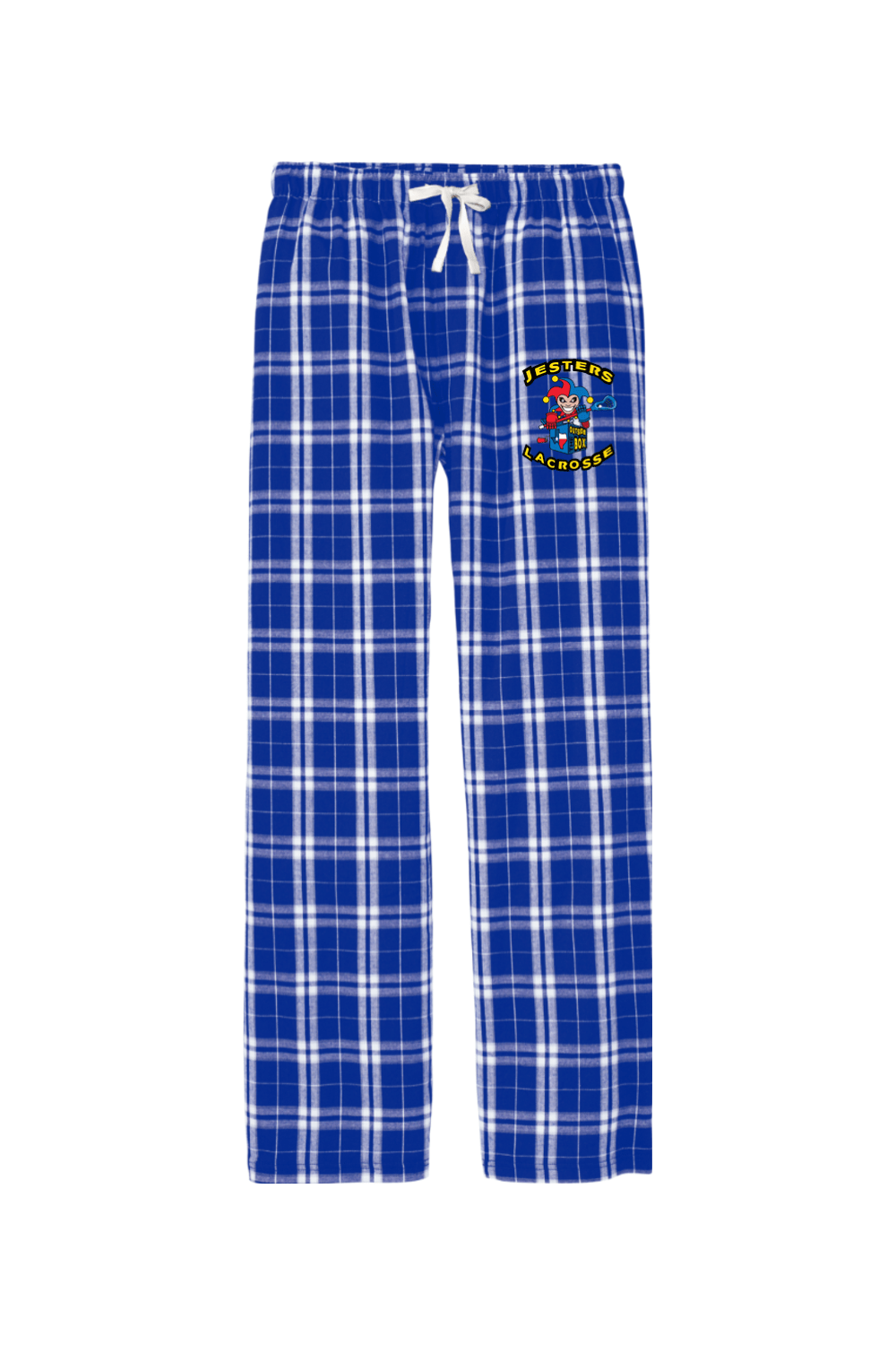 Jesters Lacrosse Adult Men's Flannel Plaid Pants Signature Lacrosse