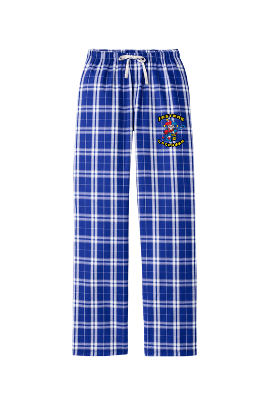 Jesters Lacrosse Adult Women's Flannel Plaid Pants Signature Lacrosse