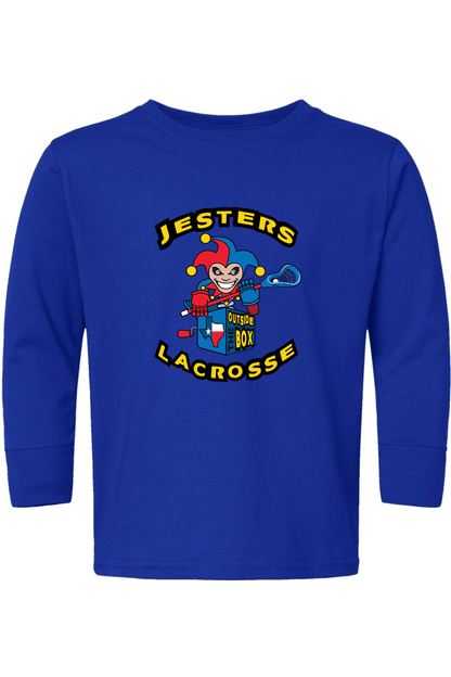 Jesters Lacrosse Toddler Long Sleeve T-Shirt Signature Lacrosse