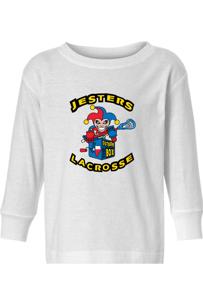 Jesters Lacrosse Toddler Long Sleeve T-Shirt Signature Lacrosse