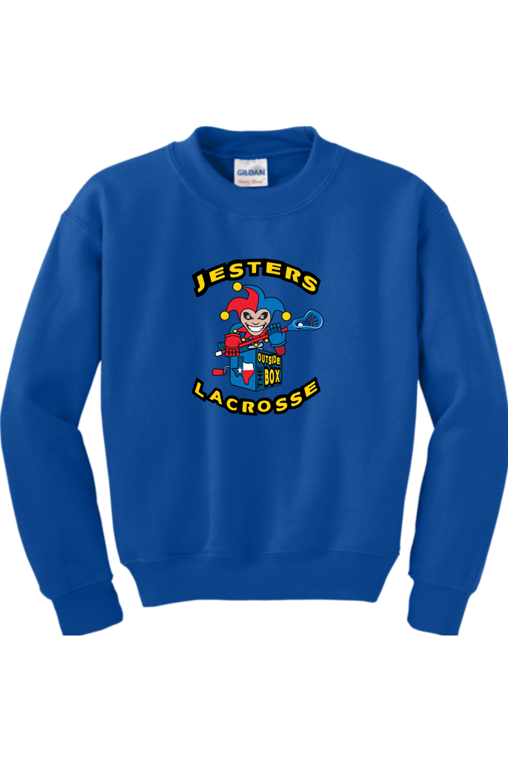 Jesters Lacrosse Youth Sweatshirt Signature Lacrosse