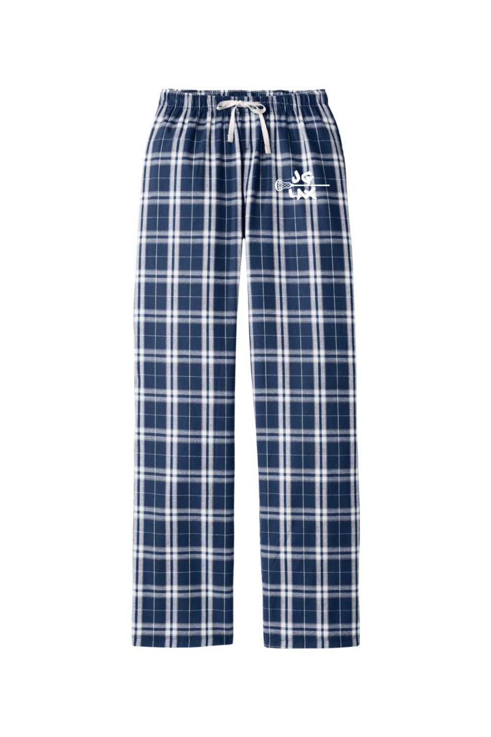 JG Lacrosse Adult Women's Flannel Plaid Pants Signature Lacrosse