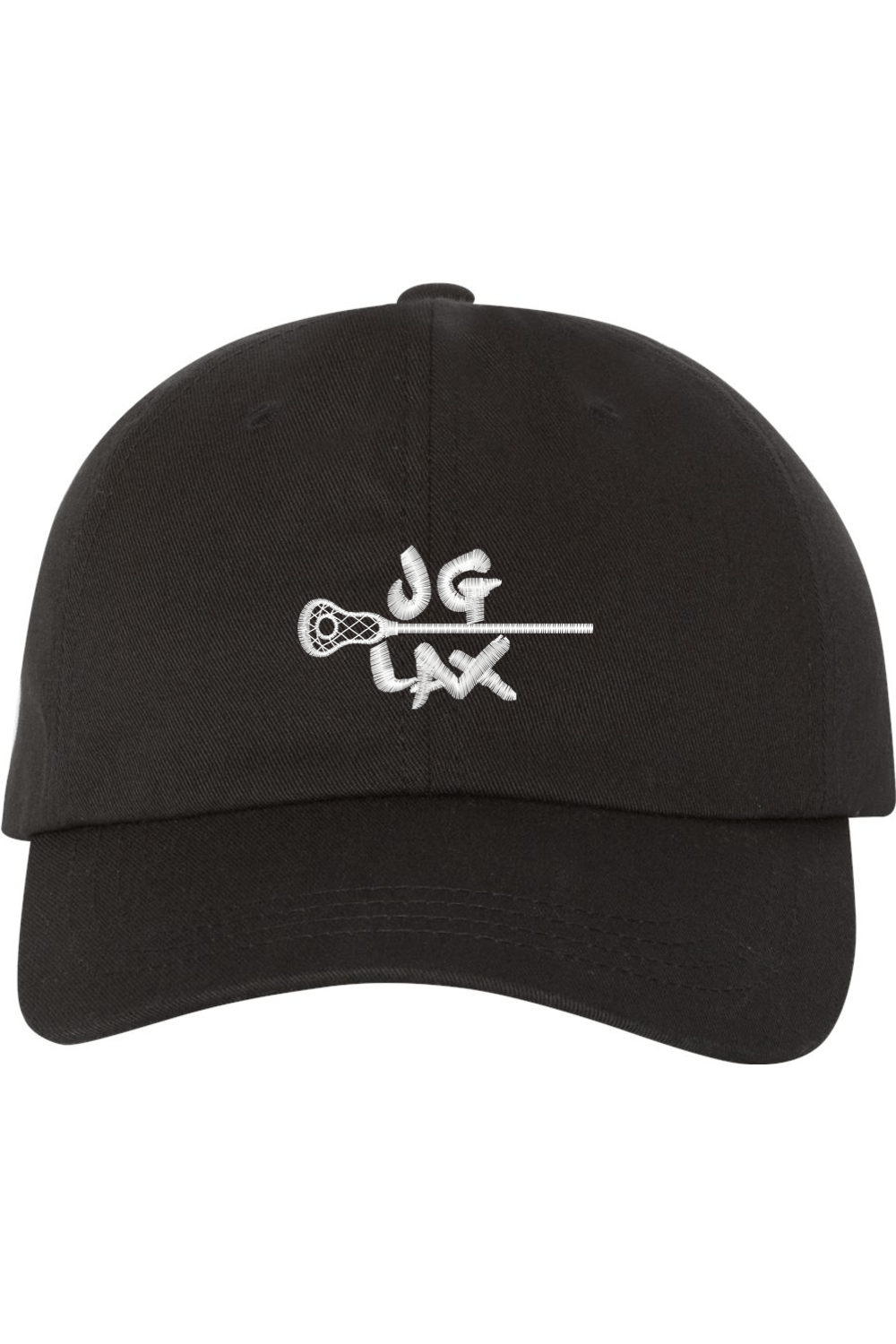JG Lacrosse Embroidered Dad Hat Signature Lacrosse