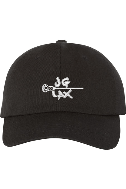JG Lacrosse Embroidered Dad Hat Signature Lacrosse