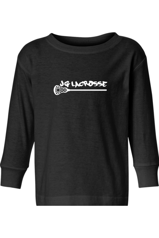 JG Lacrosse Toddler Long Sleeve T-Shirt Signature Lacrosse