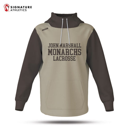 JM Lacrosse Men's Pro Dye Sub Scuba Hoodie: JM Lacrosse Signature Lacrosse
