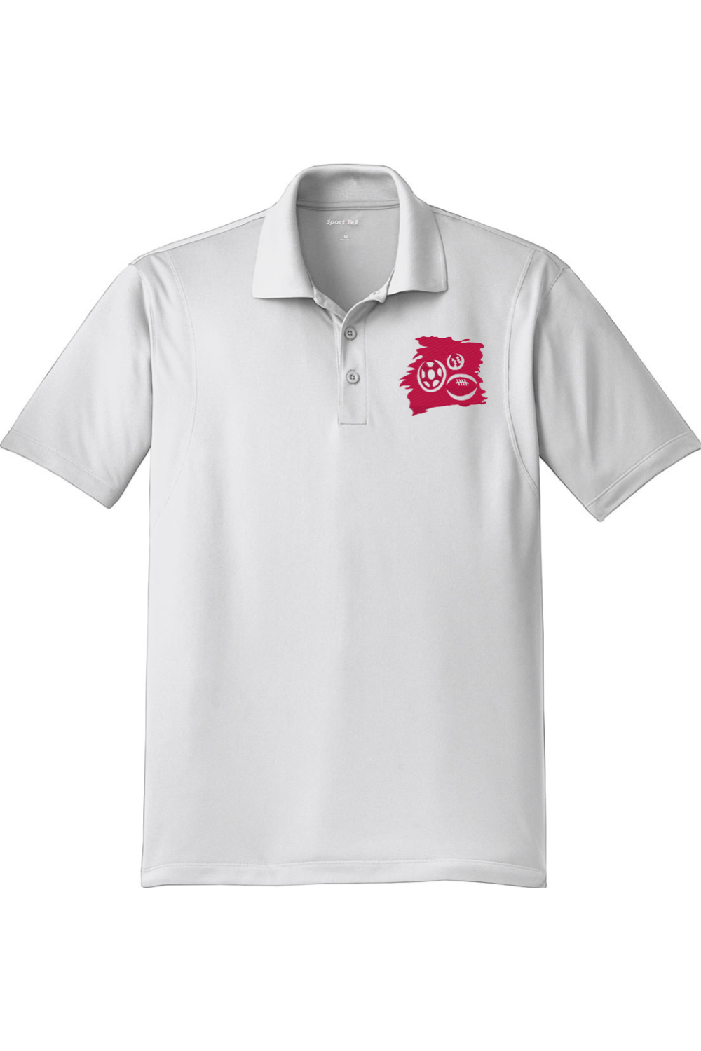 Jump Start Sports Adult Embroidered Athletic Polo Signature Lacrosse