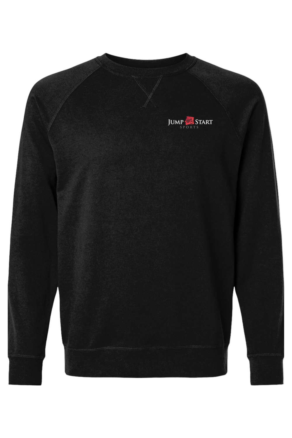 Jump Start Sports Adult Heavyweight Raglan Long Sleeve Signature Lacrosse