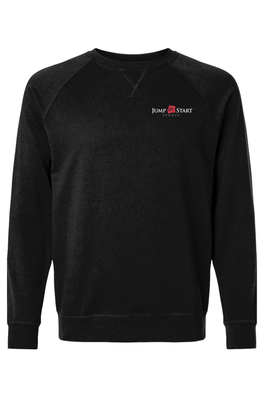 Jump Start Sports Adult Heavyweight Raglan Long Sleeve Signature Lacrosse