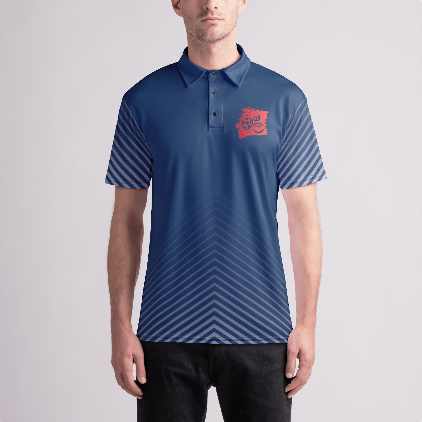 Jump Start Sports Adult Sublimated Athletic Polo Signature Lacrosse