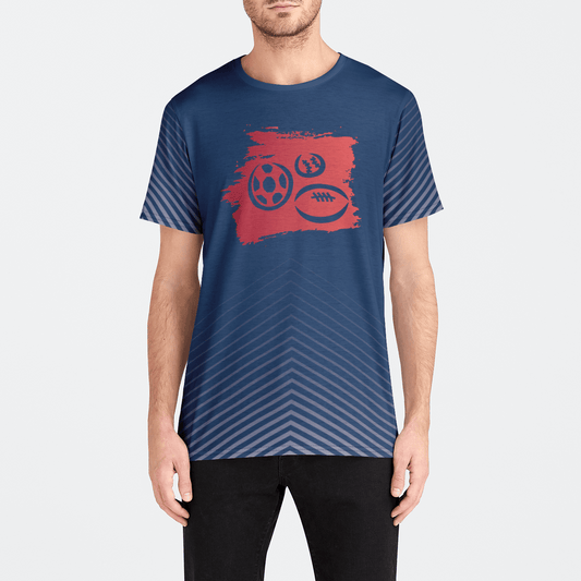 Jump Start Sports Adult Sublimated Athletic T-Shirt (Men's) Signature Lacrosse