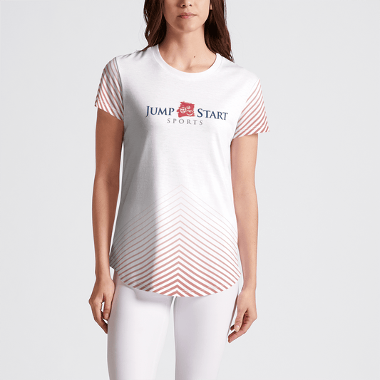 Jump Start Sports Adult Sublimated Athletic T-Shirt (Women's) Signature Lacrosse