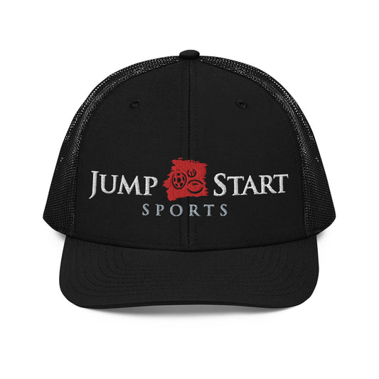Jump Start Sports Embroidered Trucker Hat Signature Lacrosse