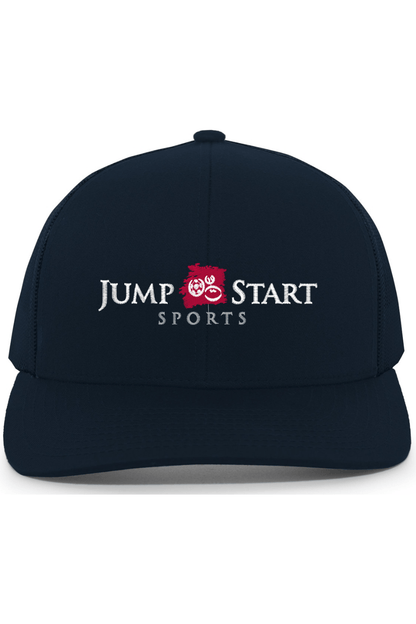 Jump Start Sports Embroidered Trucker Hat Signature Lacrosse