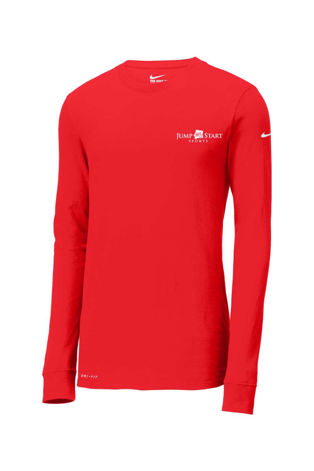 Jump Start Sports Nike Dri-FIT Cotton/Poly Long Sleeve Tee Signature Lacrosse