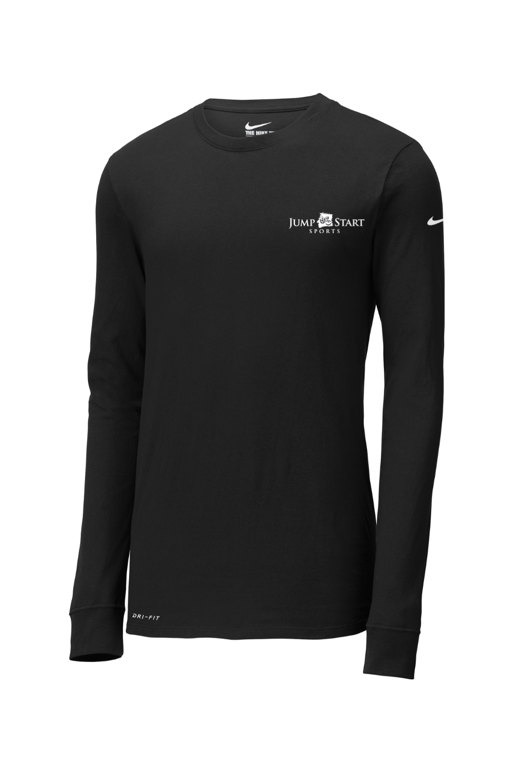 Jump Start Sports Nike Dri-FIT Cotton/Poly Long Sleeve Tee Signature Lacrosse