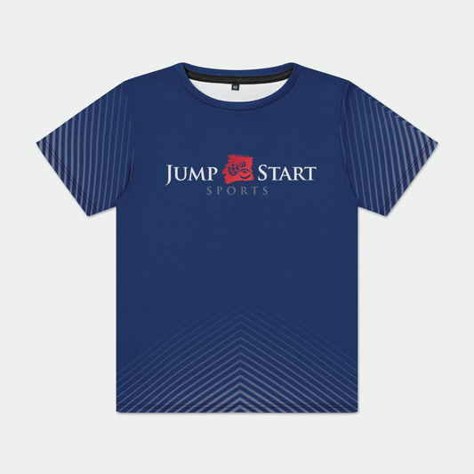 Jump Starts Sports Youth Sublimated Athletic T-Shirt Signature Lacrosse