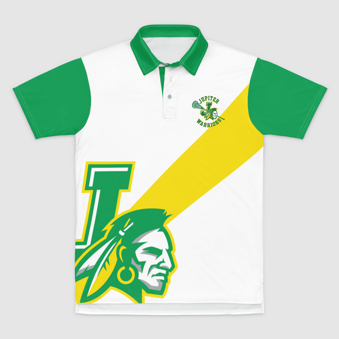 Jupiter Warriors LC Athletic Polo Signature Lacrosse