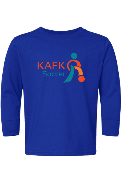 KAFK Soccer Toddler Long Sleeve T-Shirt Signature Lacrosse