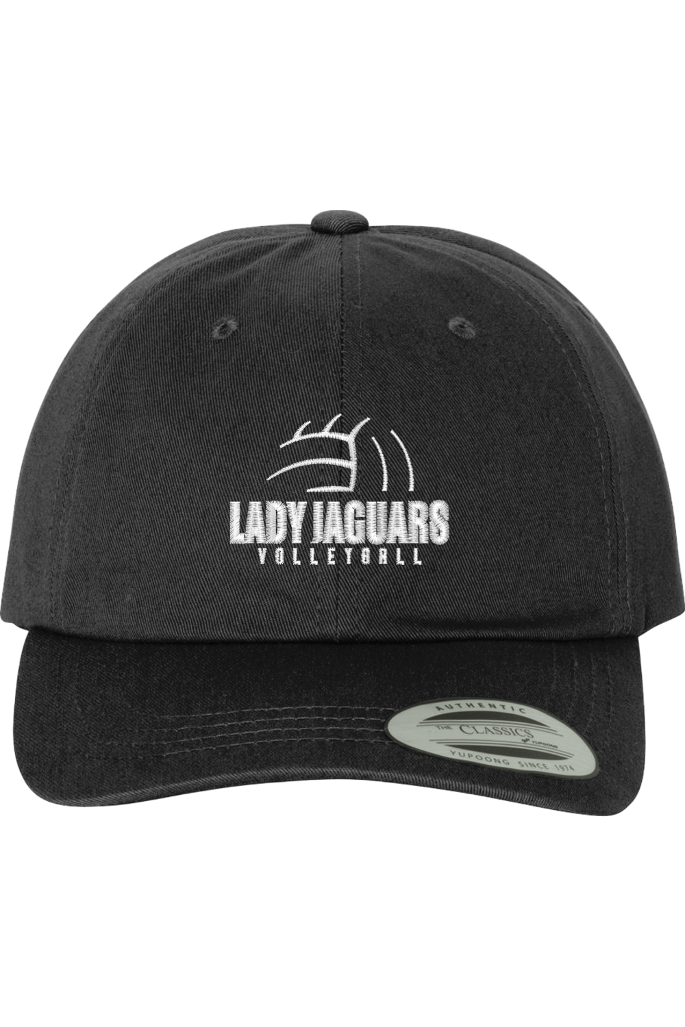 KC Jaguars Volleyball Embroidered Dad Hat Signature Lacrosse