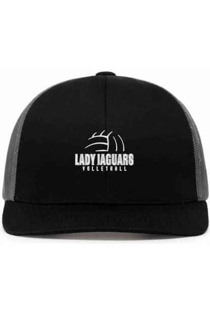 KC Jaguars Volleyball Embroidered Trucker Hat Signature Lacrosse