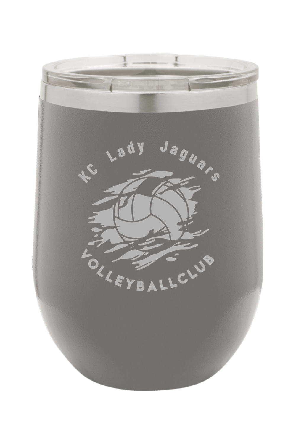 KC Jaguars Volleyball Insulated Wine Tumbler Signature Lacrosse