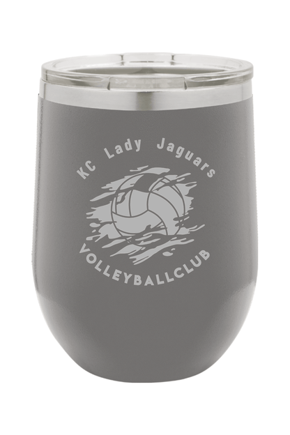 KC Jaguars Volleyball Insulated Wine Tumbler Signature Lacrosse