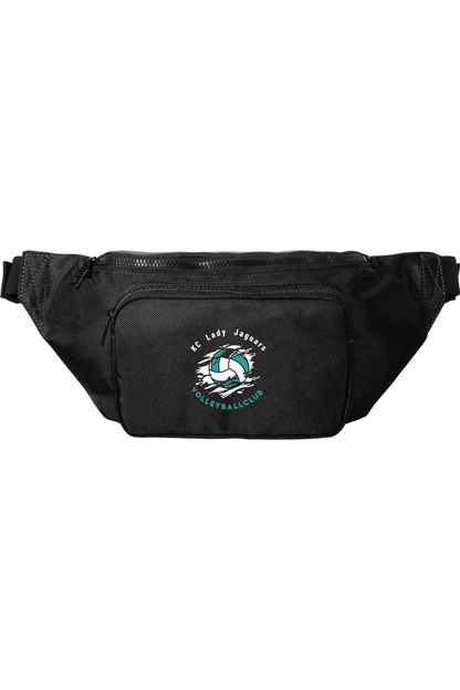 KC Jaguars Volleyball Large Crossbody Hip Pack Signature Lacrosse