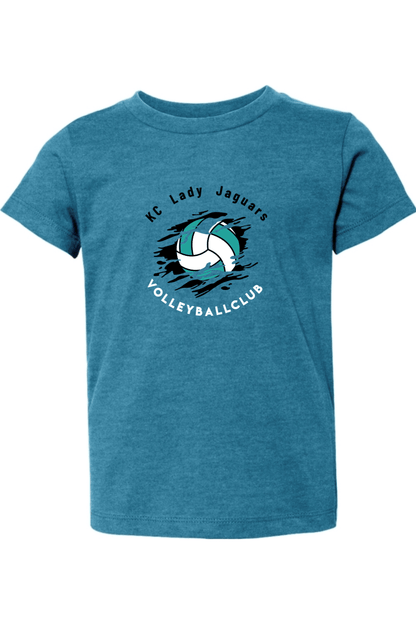 KC Jaguars Volleyball Toddler T-Shirt Signature Lacrosse