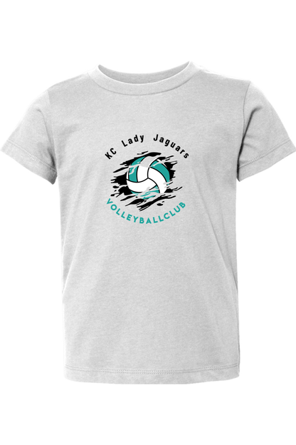 KC Jaguars Volleyball Toddler T-Shirt Signature Lacrosse