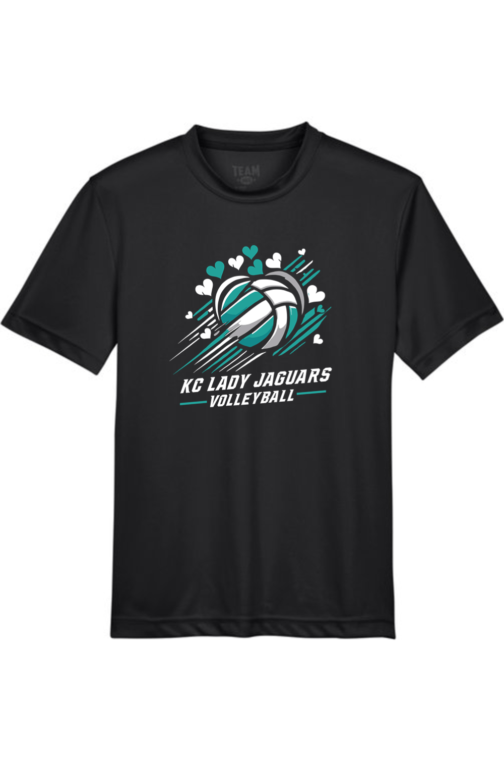 KC Jaguars Volleyball Youth Athletic T-Shirt Signature Lacrosse