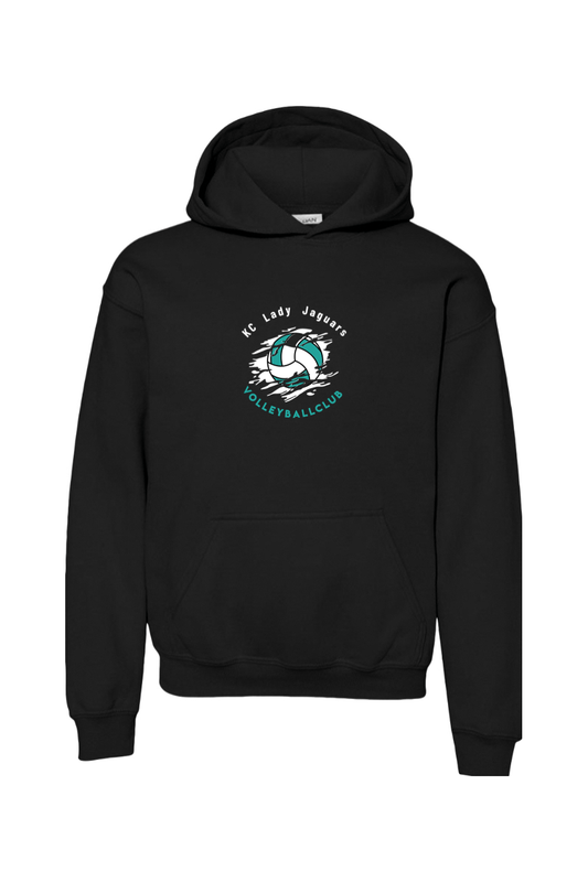 KC Jaguars Volleyball Youth Hoodie Signature Lacrosse