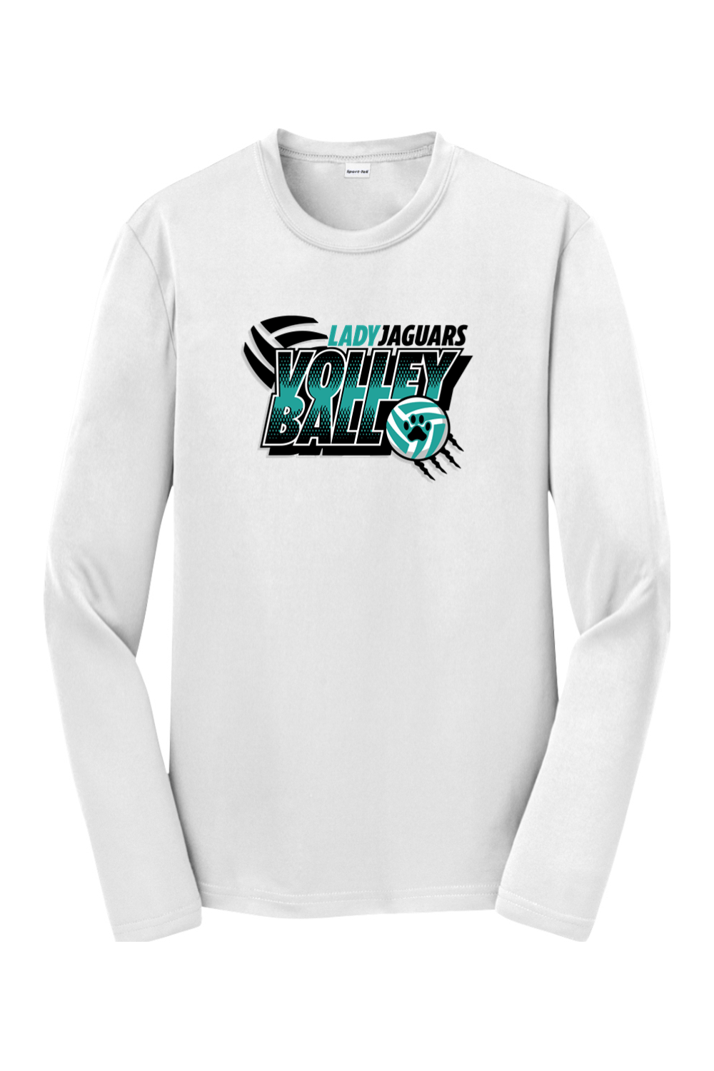 KC Jaguars Volleyball Youth Long Sleeve T-Shirt Signature Lacrosse