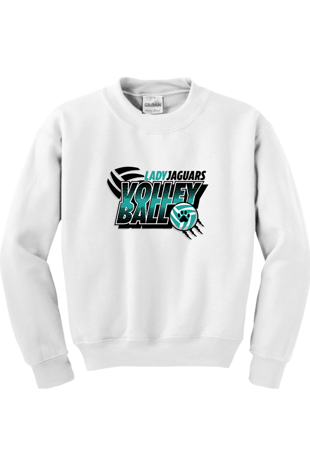 KC Jaguars Volleyball Youth Sweatshirt Signature Lacrosse