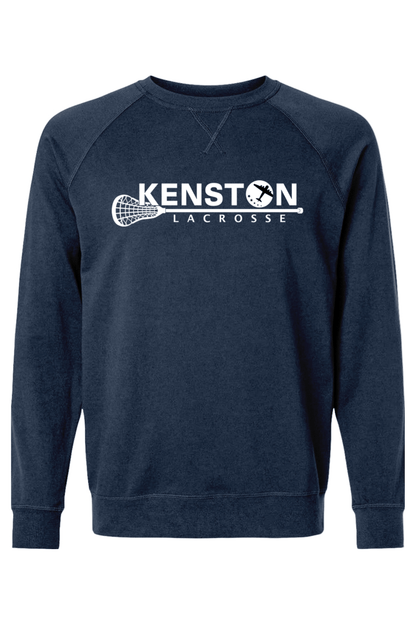 Kenston Youth Lacrosse Adult Heavyweight Raglan Long Sleeve Signature Lacrosse