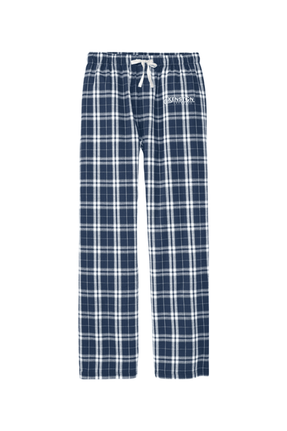 Kenston Youth Lacrosse Adult Men's Flannel Plaid Pants Signature Lacrosse